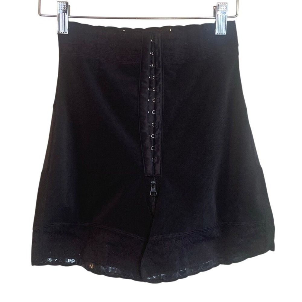 NWOT Womens High Waist Tummy Control Shaper Girdle Shapewear Shorts‎ Black Small